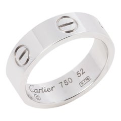 Cartier Love 18ct Weißgold Ring