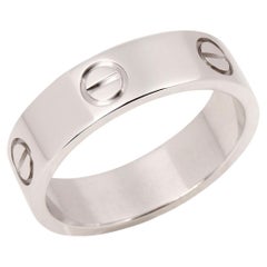 Cartier Love 18ct White Gold Ring