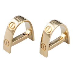 Cartier Love 18k Gold Cufflinks