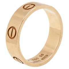 Cartier Love, bague en or rose 18 carats, taille 56