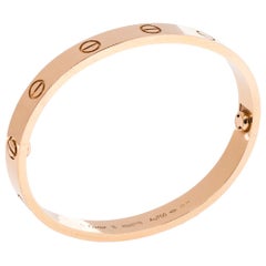 Cartier LOVE 18K Rose Gold Bracelet 16