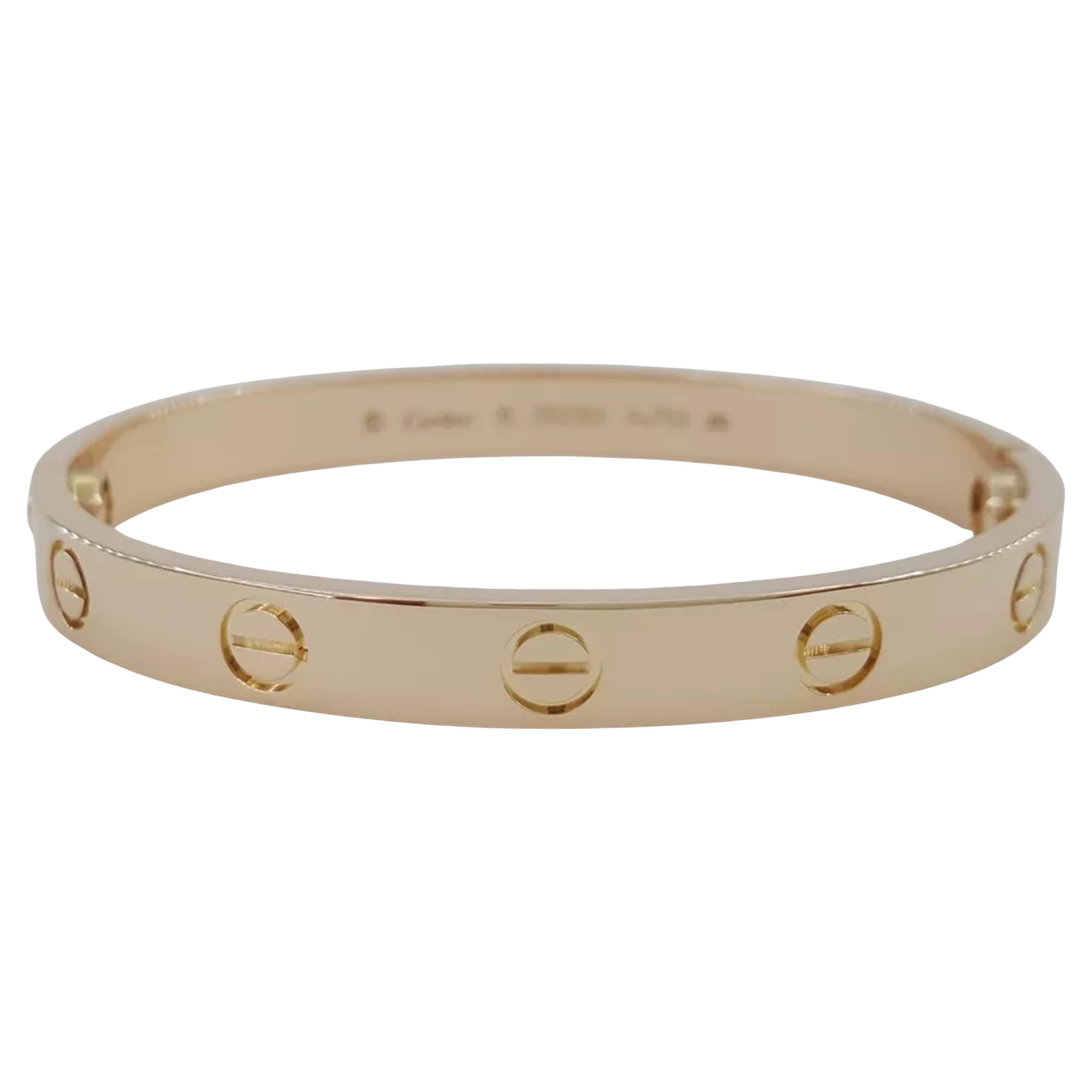 Cartier Love 18K White Gold 2 ct Round Brilliant Cut Diamond and ...