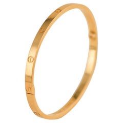 Cartier Love 18K Rose Gold Bracelet Small Model Size 16
