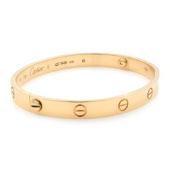 Cartier Love 18 Karat Rose Gold Bracelet