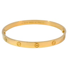 Cartier LOVE 18K Rose Gold Classic Model Bracelet In Stock