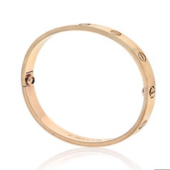 Cartier Love 18K Rose Gold Love Size 16 Bracelet