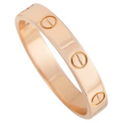 Cartier LOVE 18K Rose Gold Ring