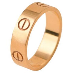 Cartier Love, bague en or rose 18 carats, taille 52