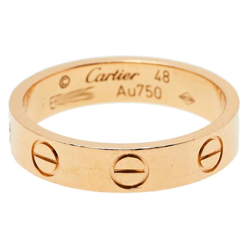 Cartier rose gold ring amazon Clearance