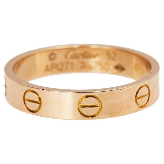 Cartier Trinity de Cartier 18k Three Tone Gold Rolling Ring Size 57 For ...