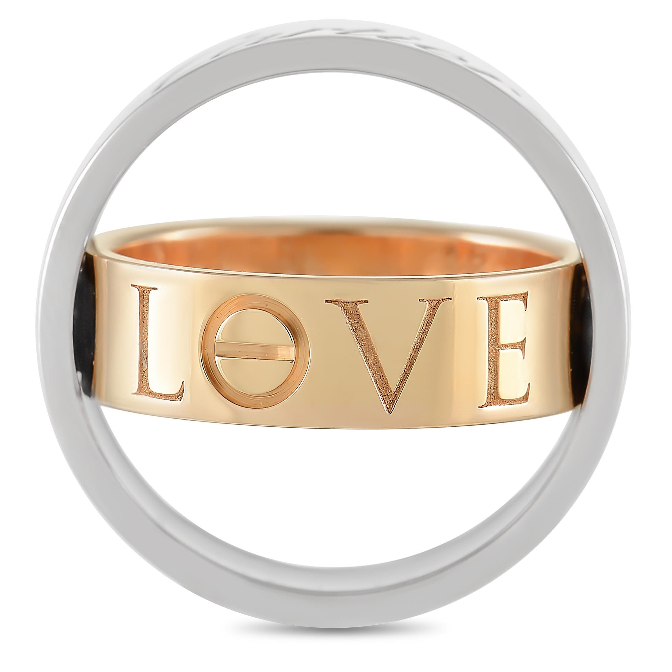 cartier double ring