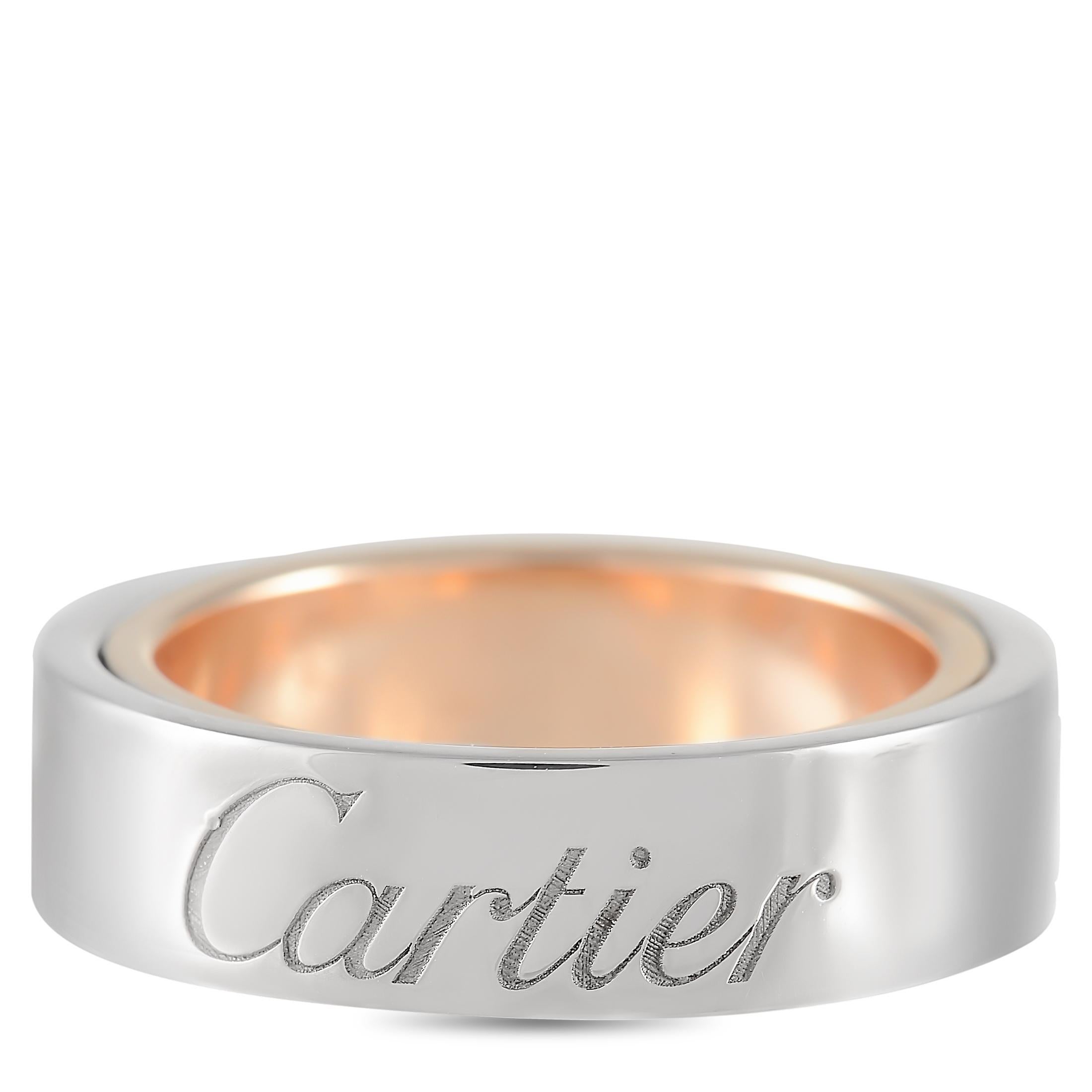 cartier double love ring