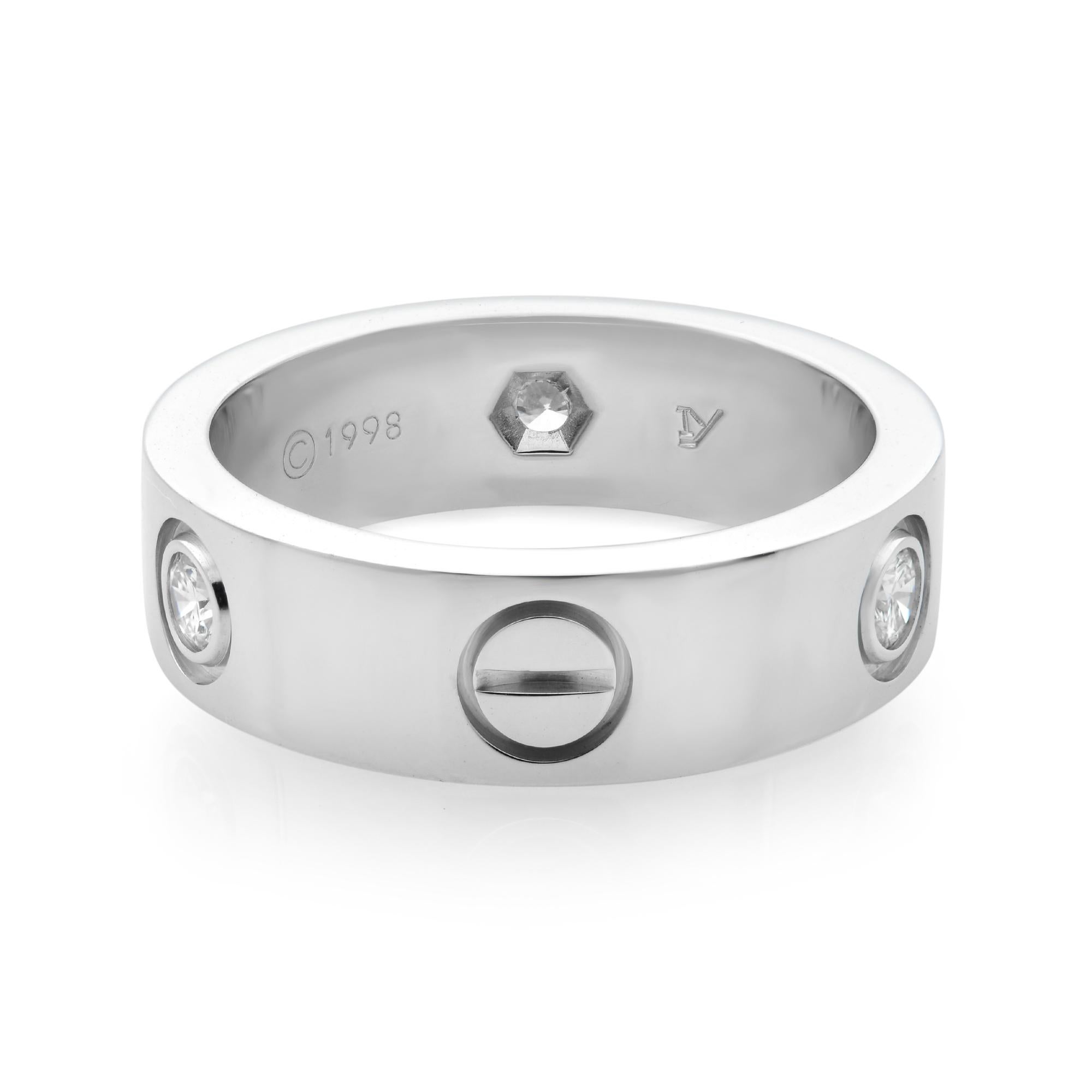 cartier ring 750 leve 52833a