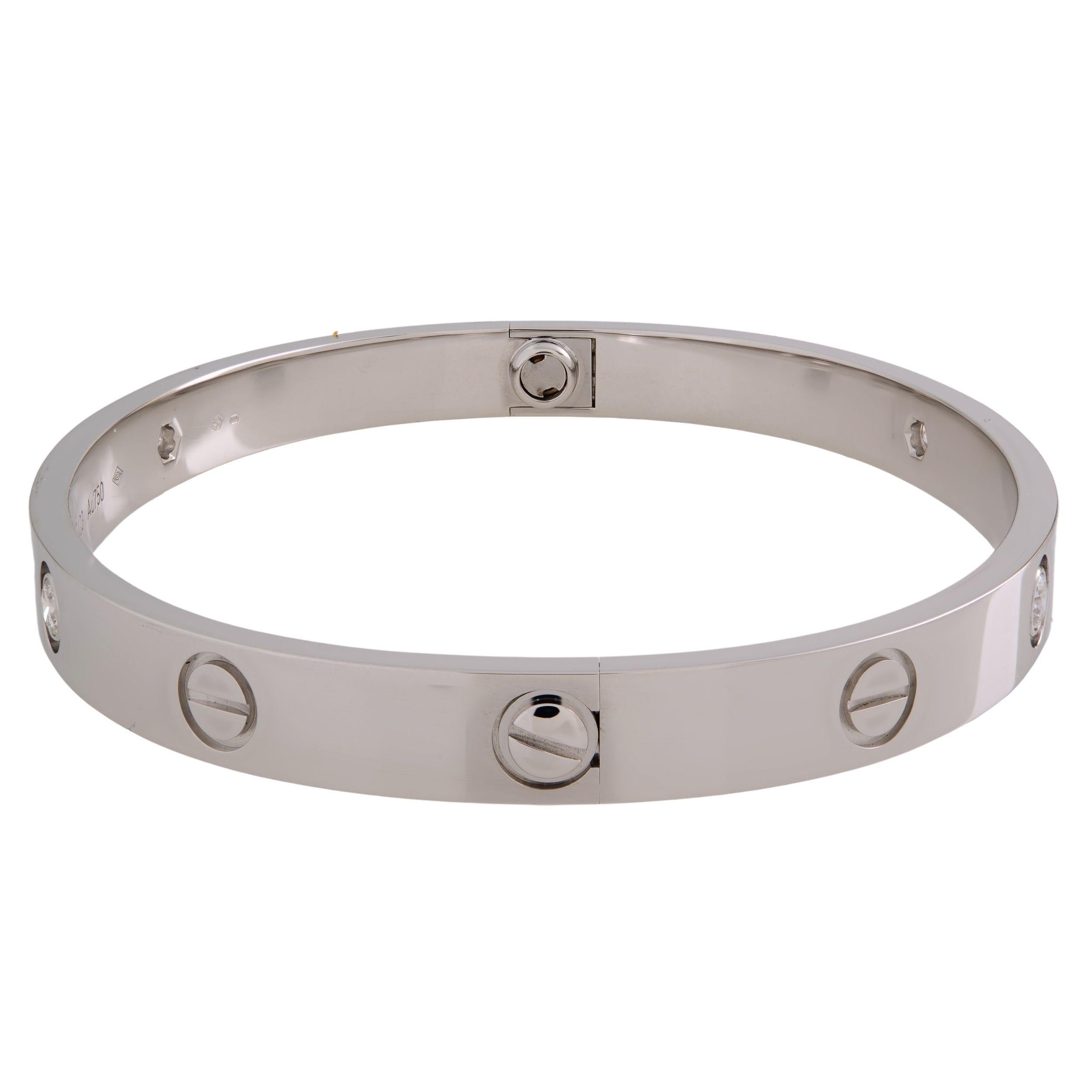 cartier love diamond bracelet