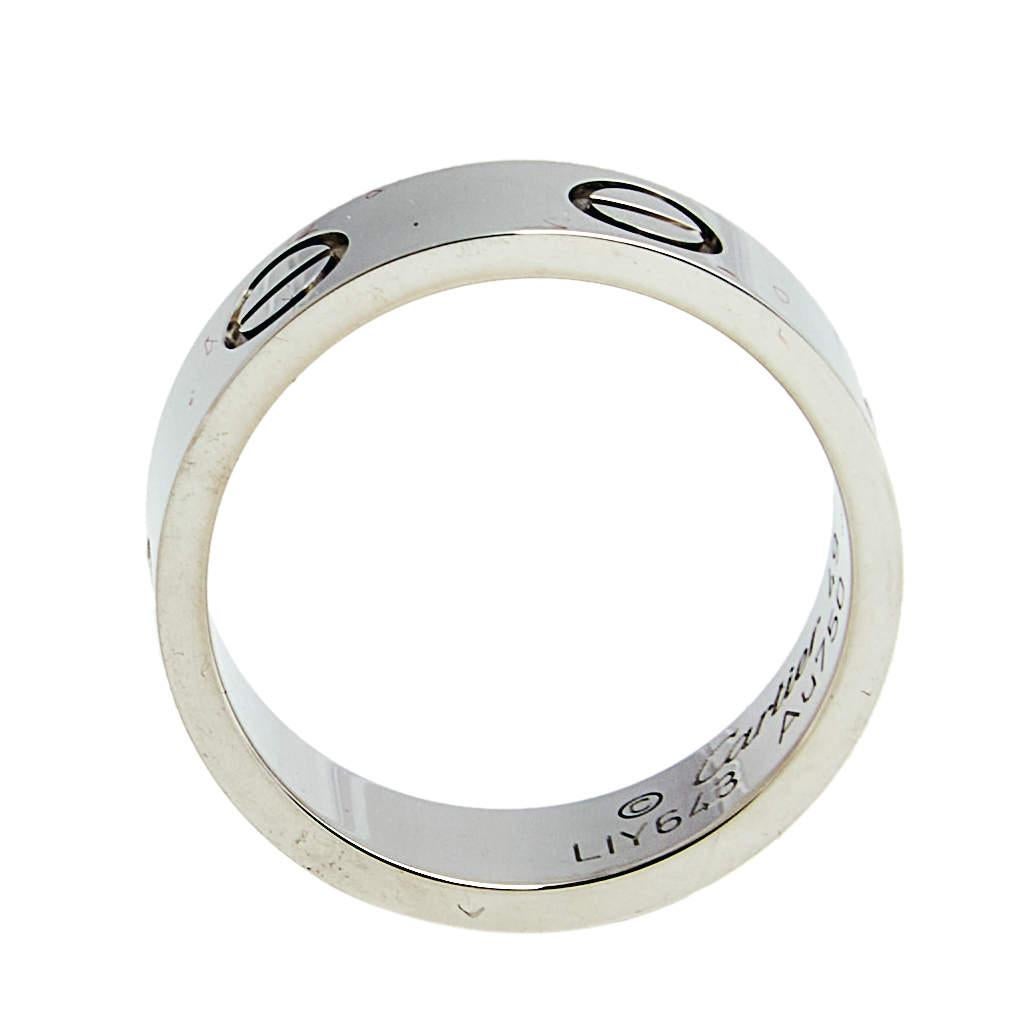 cartier 49 ring size
