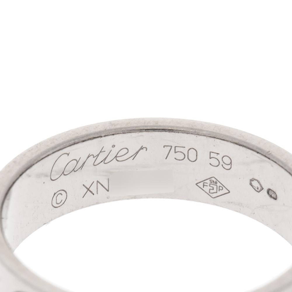 cartier ring size 59