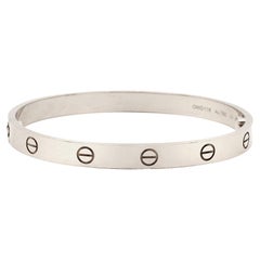 Cartier Bracelet Love en or blanc 18 carats 18 carats