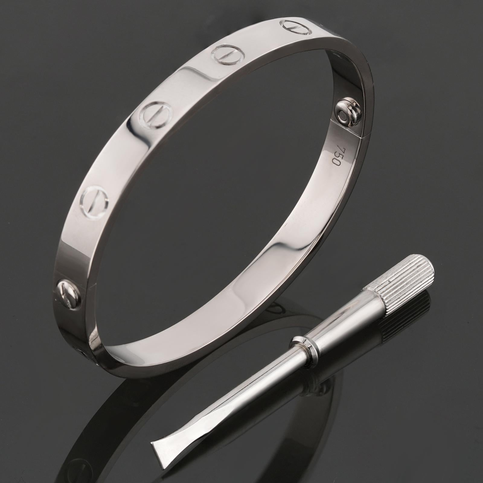 cartier size chart bracelet