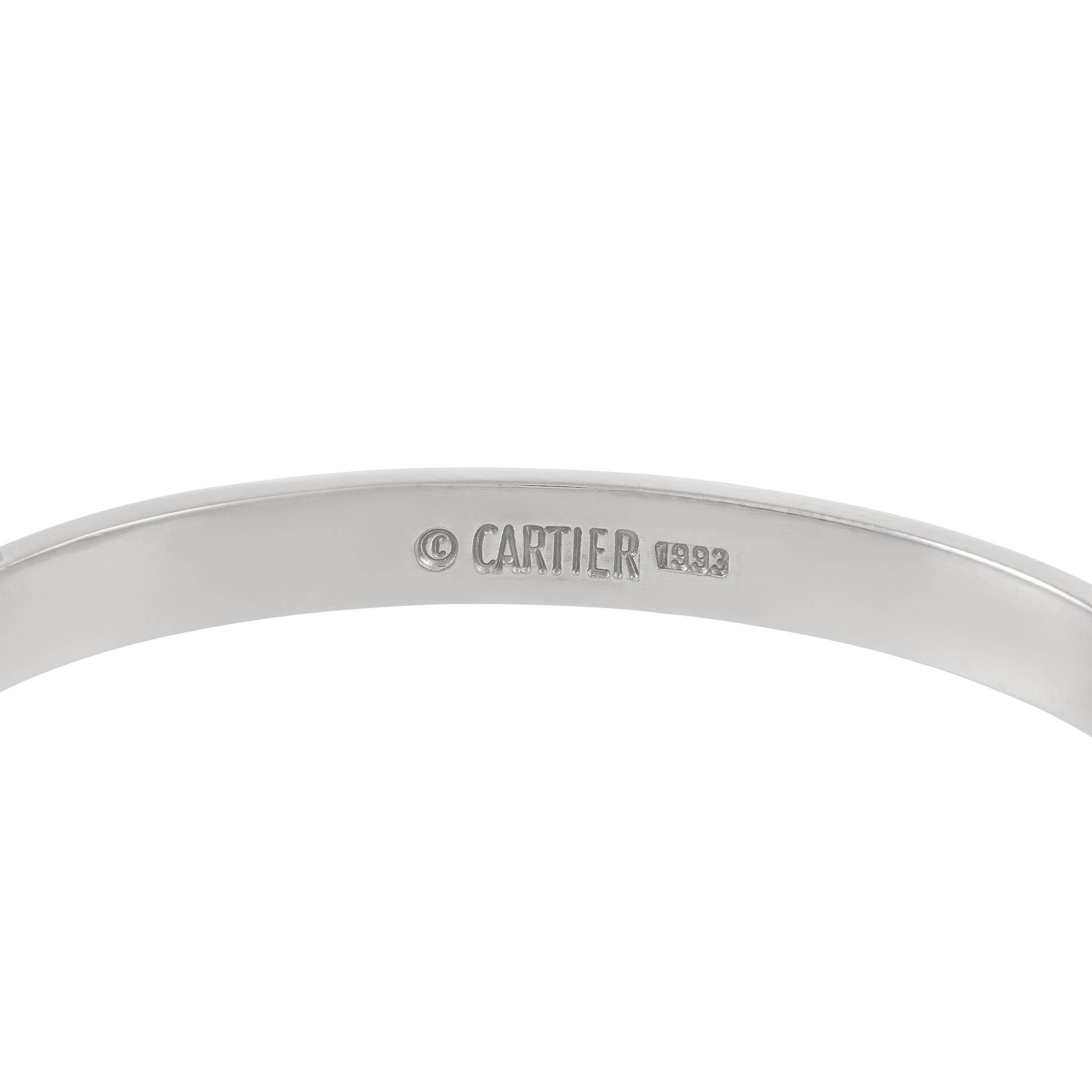 signature cartier bracelet