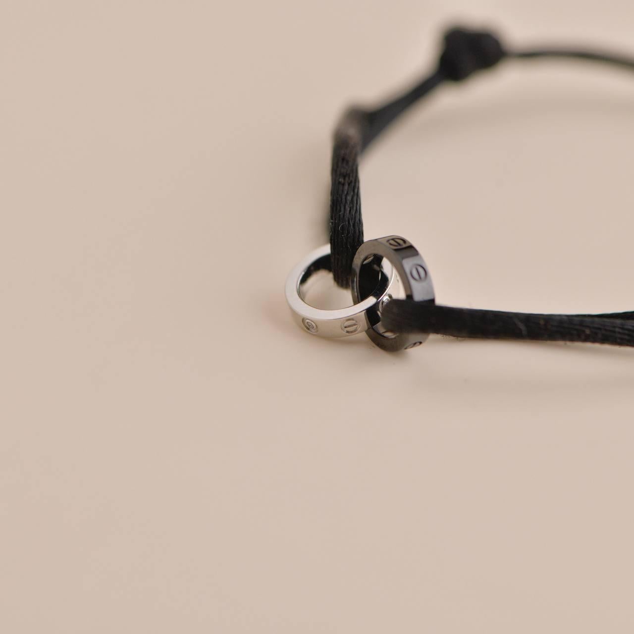cartier love cord bracelet