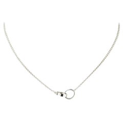 Cartier Love 18K White Gold Chain Necklace Cartier Love 18K White Gold Chain Necklace