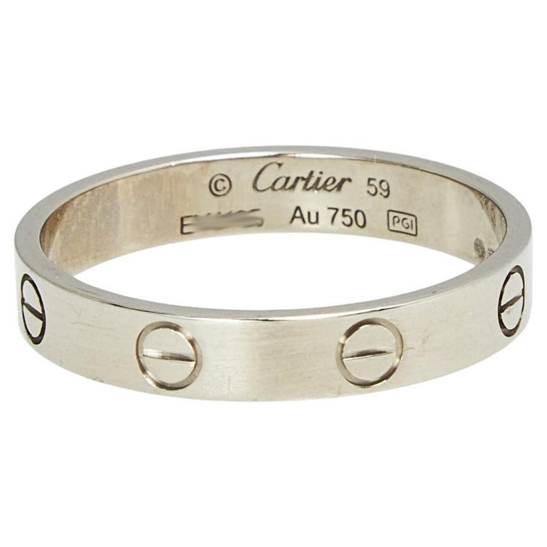 Cartier ring size 59 clearance