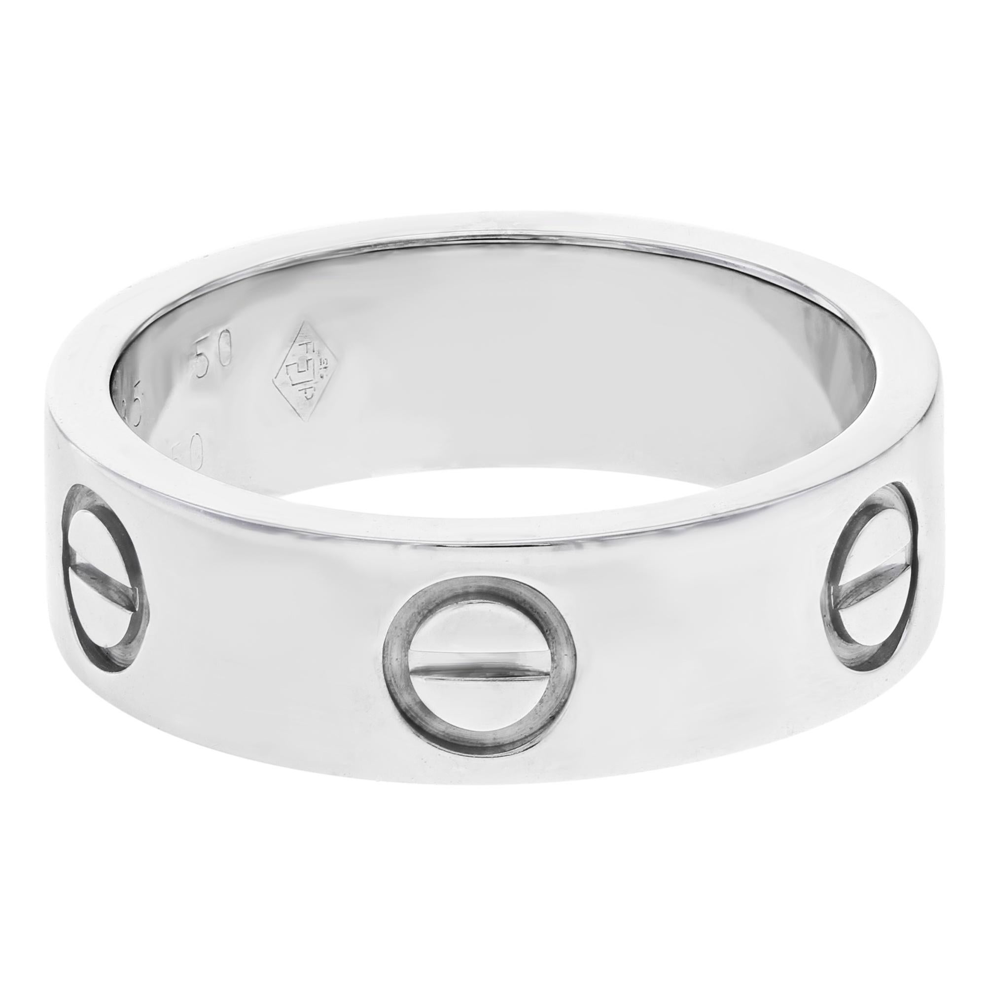 cartier unisex ring