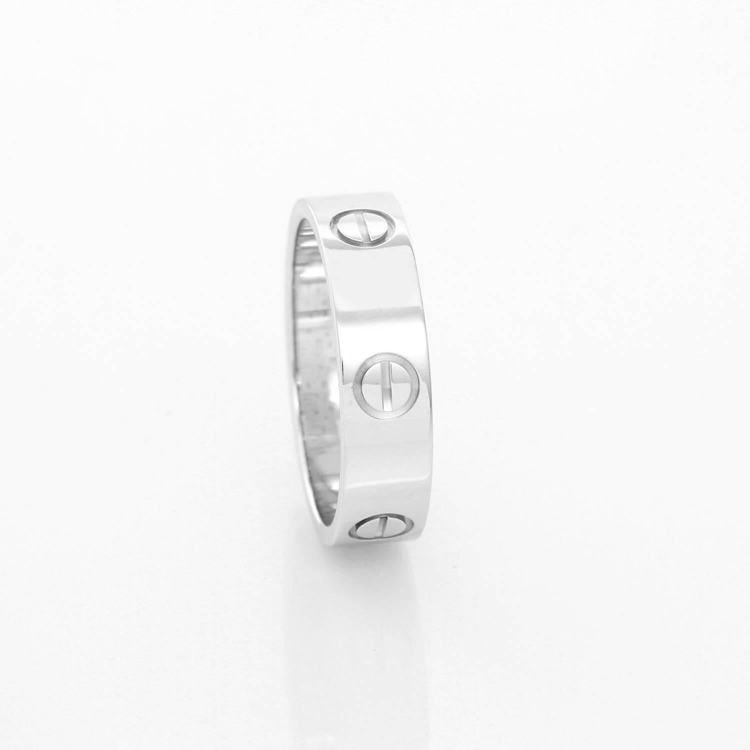 cartier love ring stamp