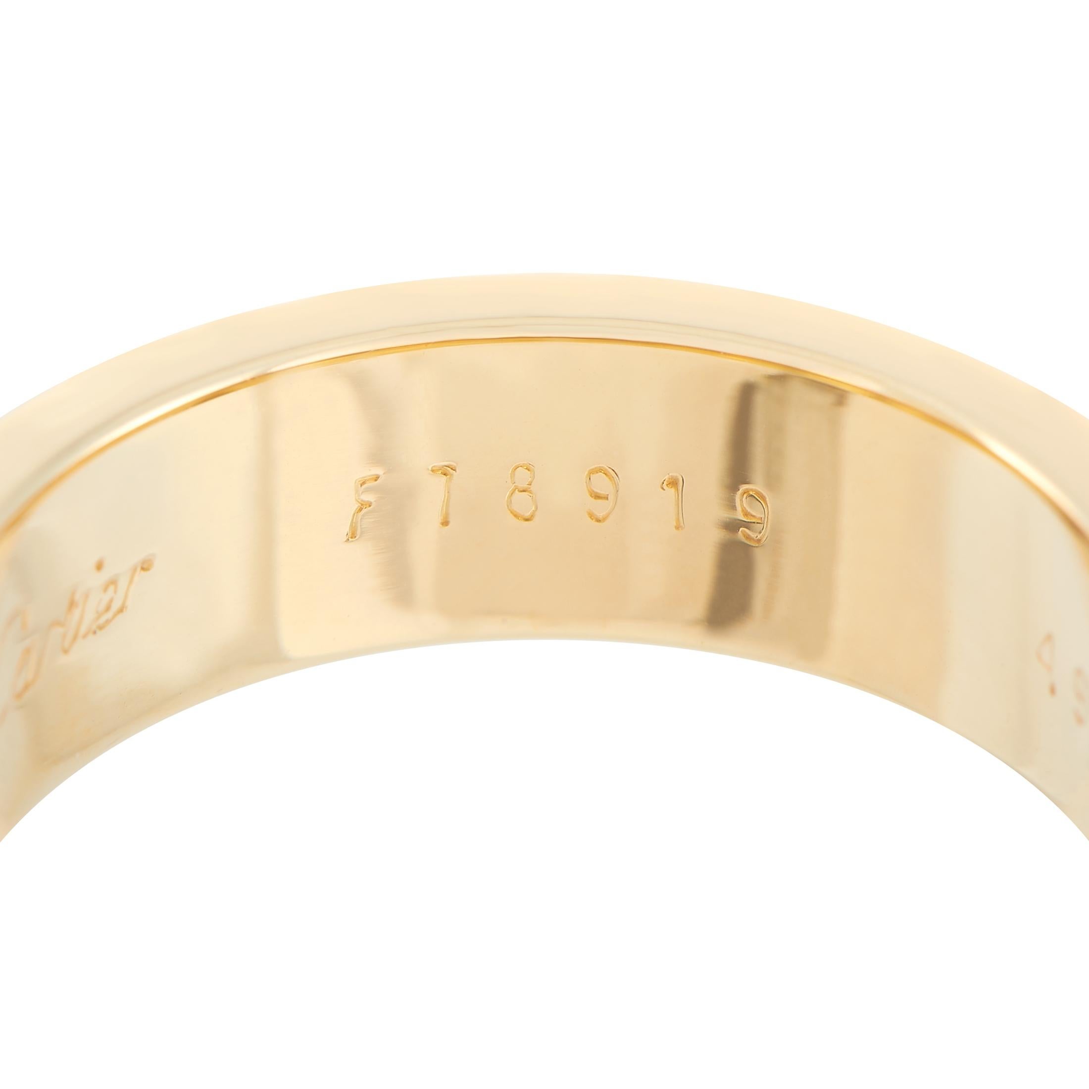 Cartier LOVE Bandring aus 18 Karat Gelbgold 2