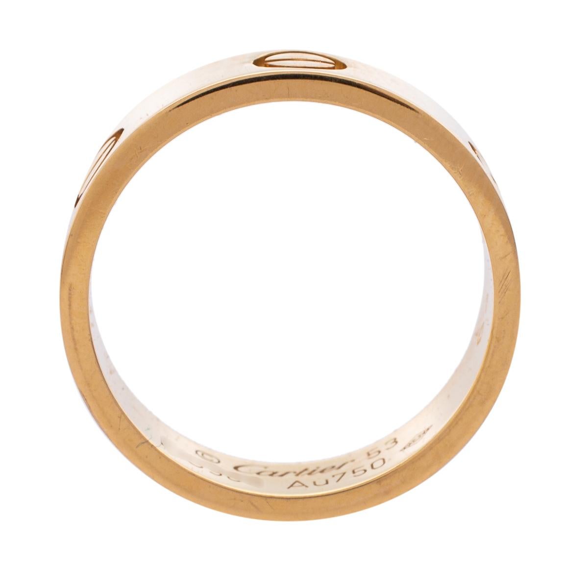 53 cartier ring size