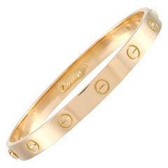 Cartier Love Armreif aus 18 Karat Gelbgold mit Schraubenzieher