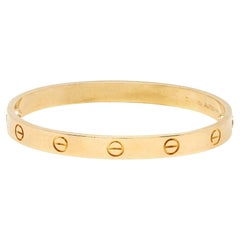 Cartier Love 18k Gelbgold-Armband 17