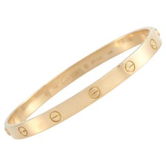 Cartier Love 18K Yellow Gold Bracelet