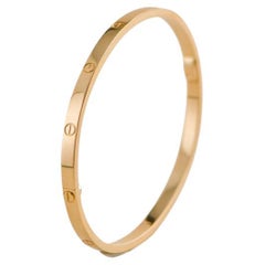 Cartier Love Bracciale in oro giallo 18 carati Piccolo Model No. 17