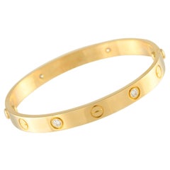 Cartier LOVE Pulsera Diamantes Oro Amarillo 18K Talla 16