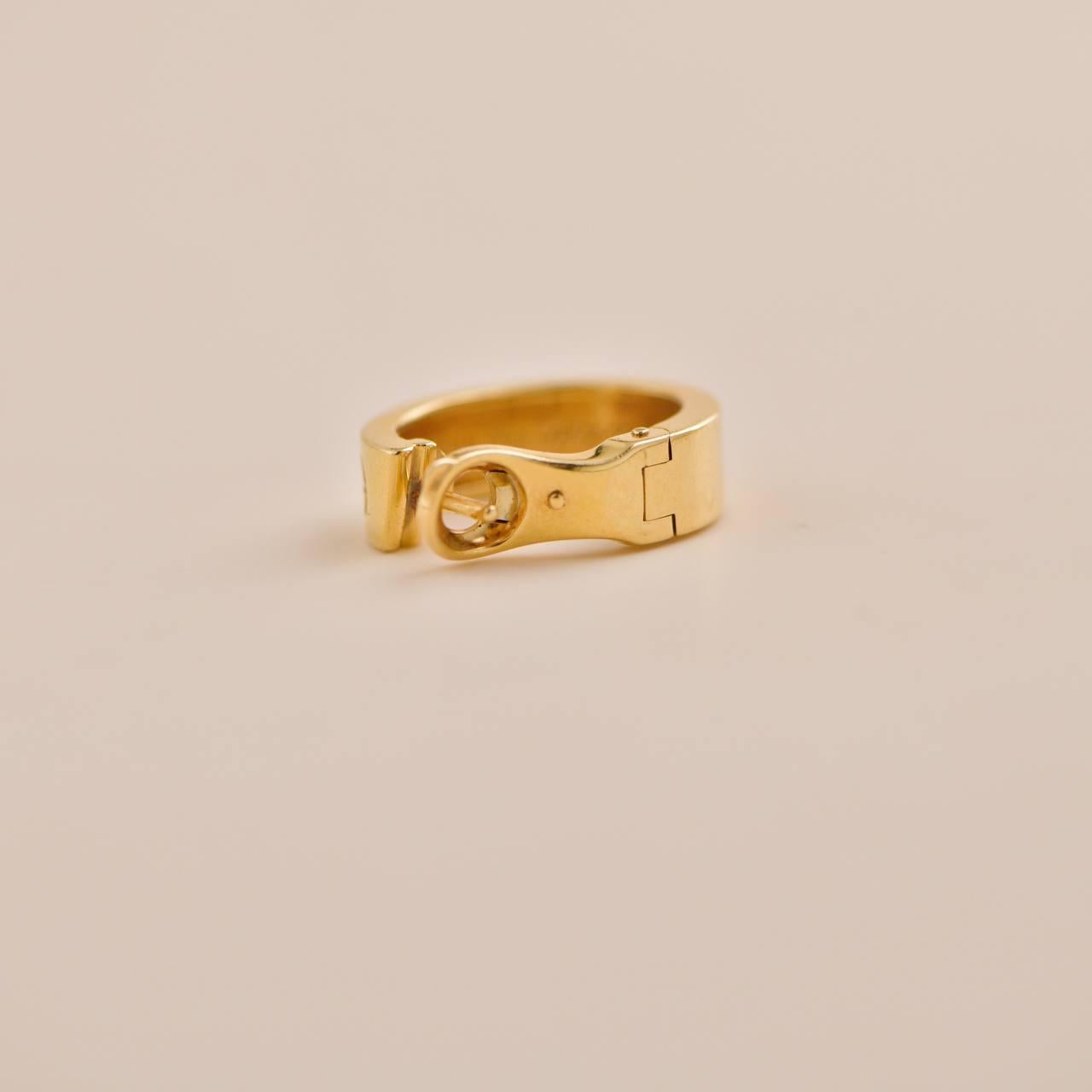 Cartier Love 18K Yellow Gold Earrings 4