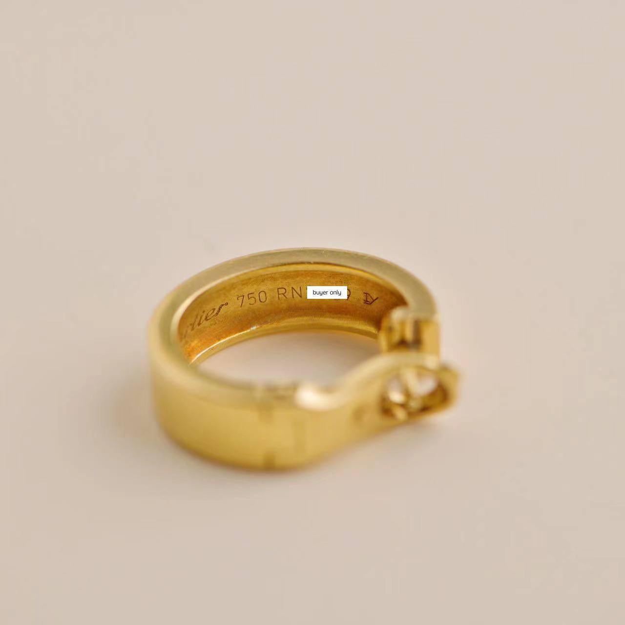 Cartier Love 18K Yellow Gold Earrings 5