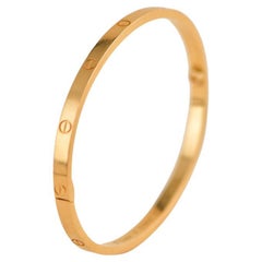 Cartier Love 18k Yellow Gold Size 17 Small Model