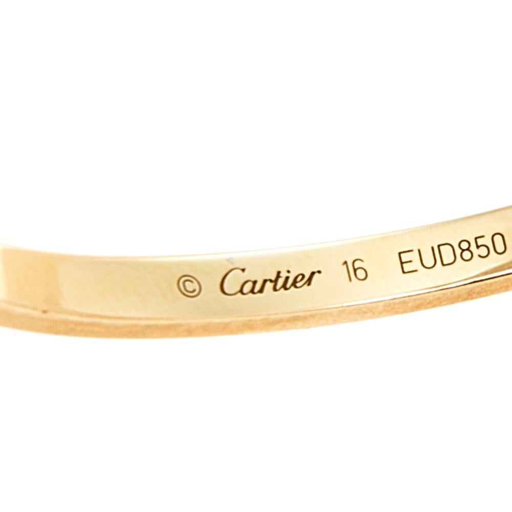 Cartier Love 18K Yellow Gold SM Narrow Bracelet 16 1
