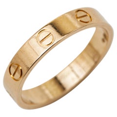 Cartier Love 18k Yellow Gold Wedding Band Ring
