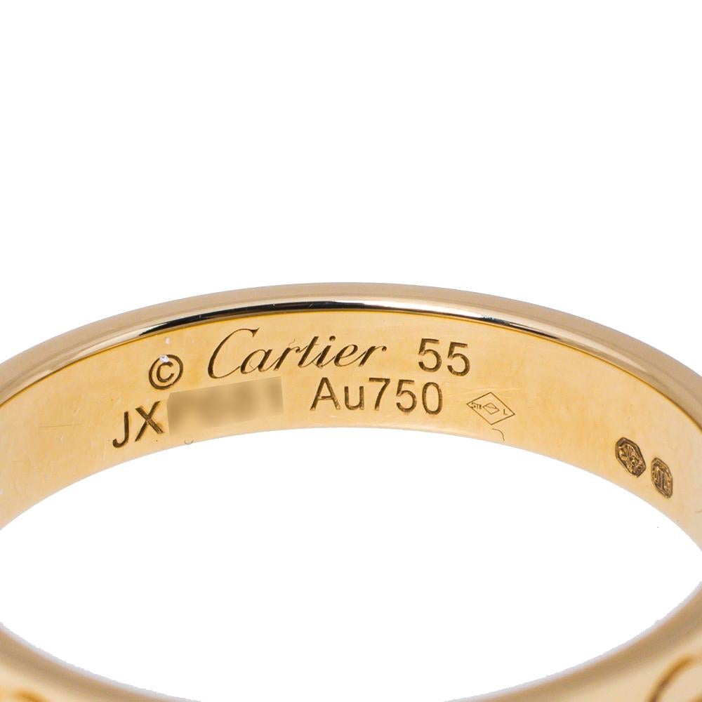 cartier love ring 55