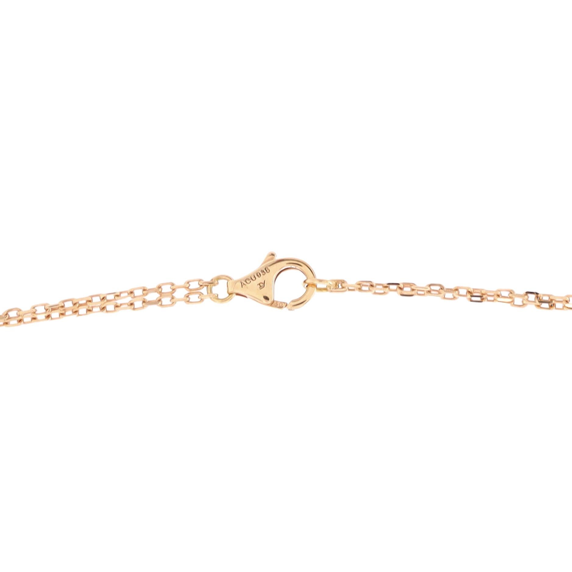 cartier necklace 3 rings