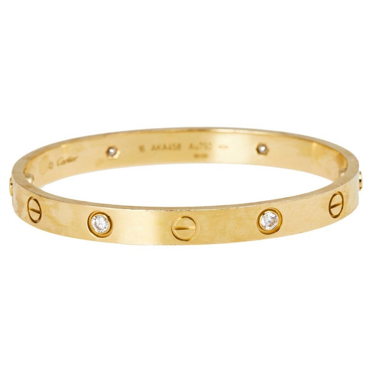 Cartier 6 Diamond Love Bracelet 51 For Sale On 1stdibs Cartier Love Bracelet 6 Diamonds Cartier Love 6 Diamonds Cartier Love Bracelet 6 Diamonds Price