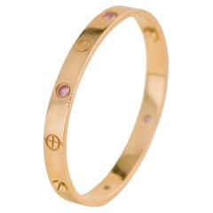 Cartier Love 4, bracelet en or rose 18 carats, taille 16