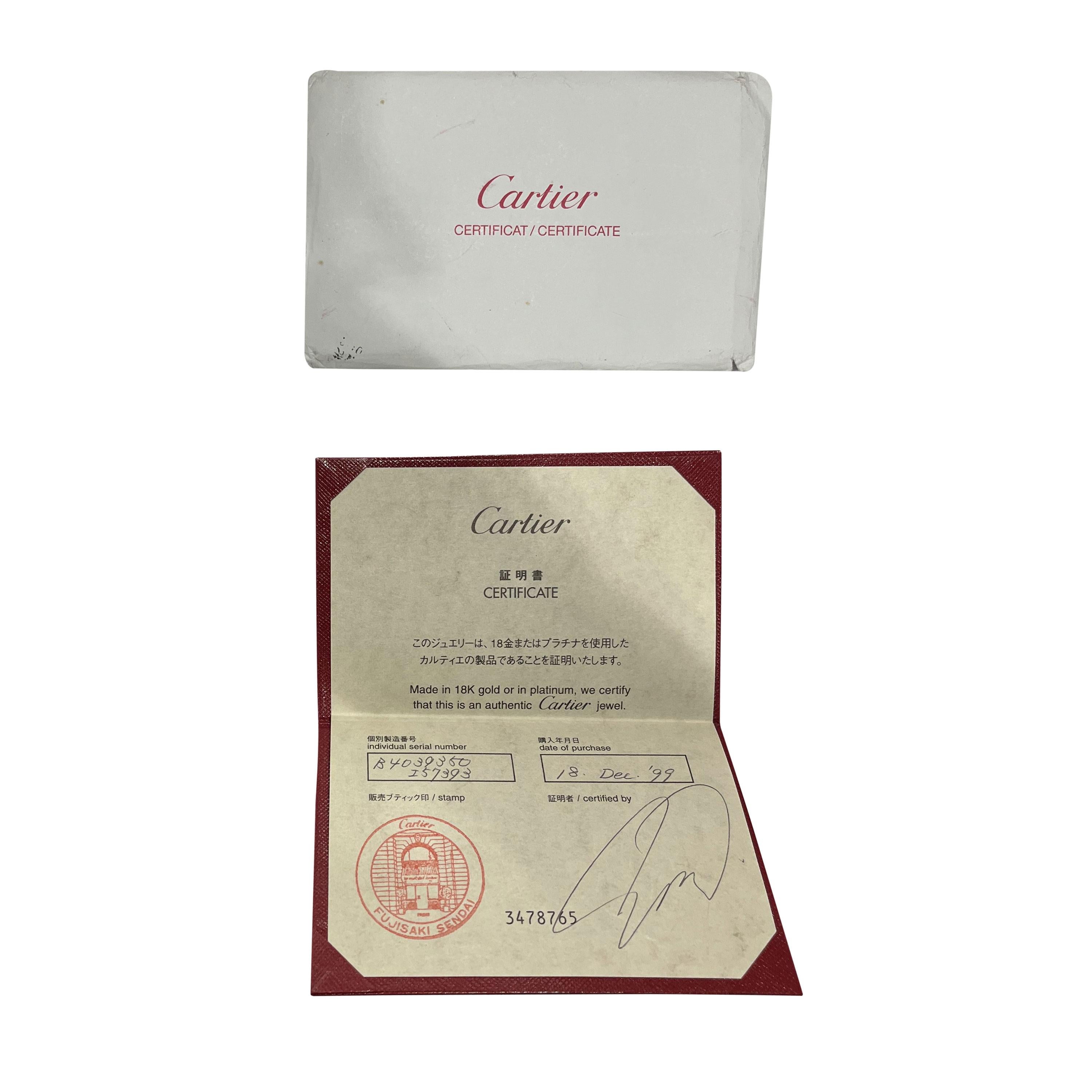Cartier Love Astro Ring aus 18 Karat Weißgold für Damen oder Herren