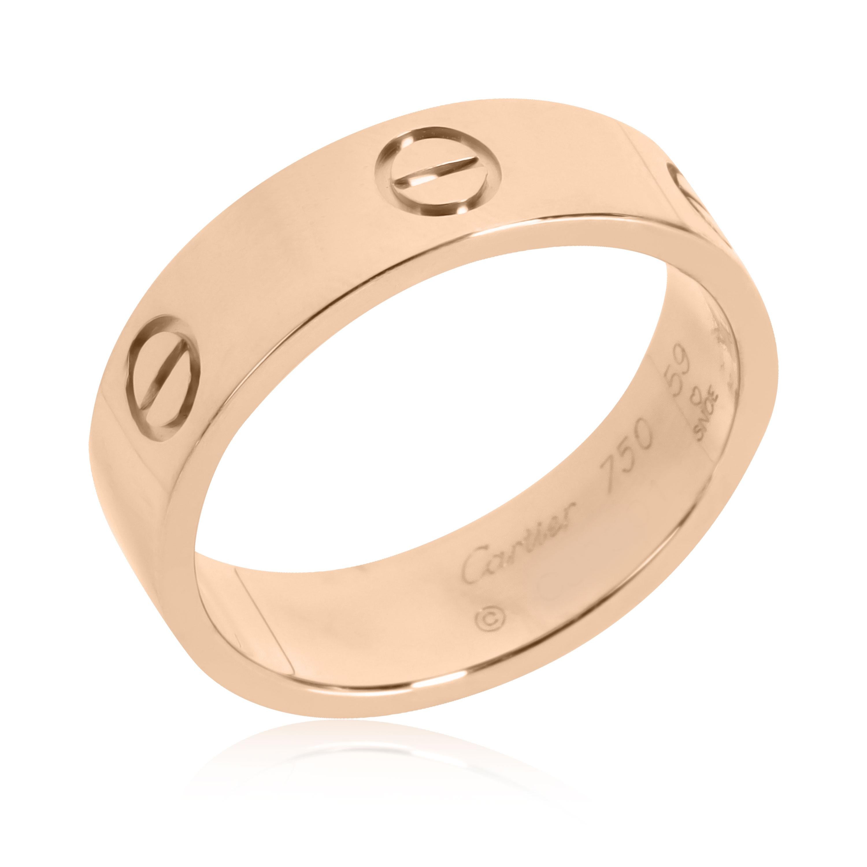 Cartier Cartier Love Band aus 18 Karat Roségold für Damen oder Herren
