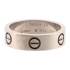 Cartier Love Band Ring 18 Karat White Gold