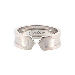 Cartier Love Band Ring 18 Karat White Gold