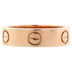 Cartier Love Band Ring 18k Rose Gold