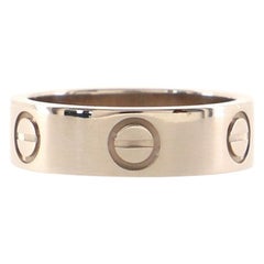 Cartier Love Band Ring 18K White Gold
